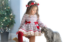 Load image into Gallery viewer, Beary Christmas Skirted Romper
