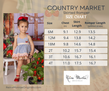 Load image into Gallery viewer, Country Market Skirted Romper
