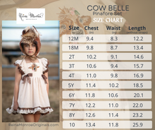 Load image into Gallery viewer, Cow Belle Pinafore
