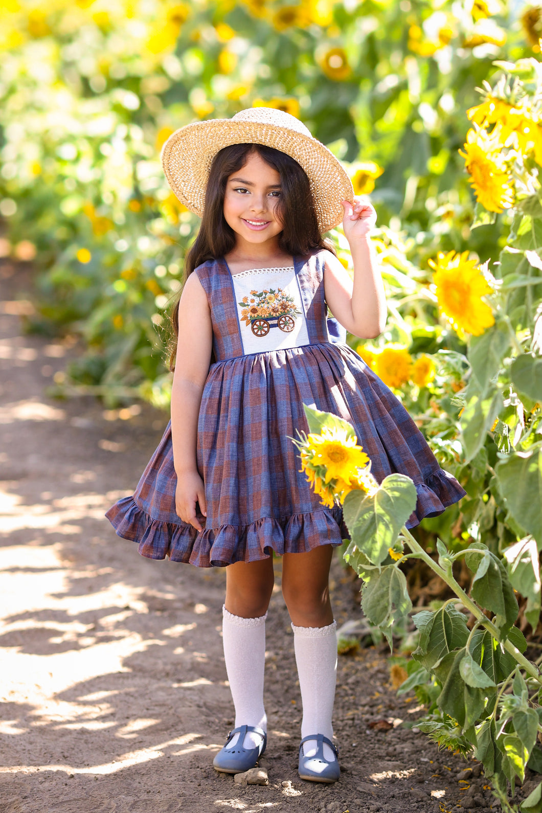 Sunflower Wagon