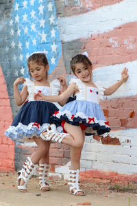 Sweet Land of Liberty Skirted Romper