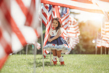 Load image into Gallery viewer, Sweet Land of Liberty Dress Set
