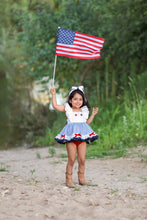 Load image into Gallery viewer, Sweet Land of Liberty Skirted Romper
