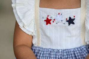 Sweet Land of Liberty Skirted Romper