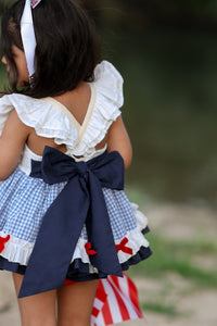 Sweet Land of Liberty Skirted Romper