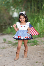 Load image into Gallery viewer, Sweet Land of Liberty Skirted Romper
