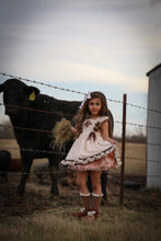 Load image into Gallery viewer, Cow Belle Pinafore
