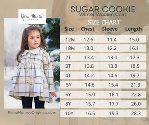 Woolen Dress Coat - Sugar Cookie