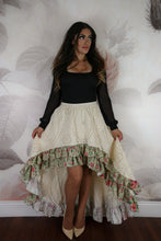 Load image into Gallery viewer, Vintage Rose Mommy Hi-Lo Eyelet Skirt
