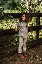 Load image into Gallery viewer, Boys Thanksgiving Fall Dress Shirt
