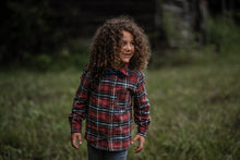 Load image into Gallery viewer, Boys Winter Dress Shirt - Blue Spruce
